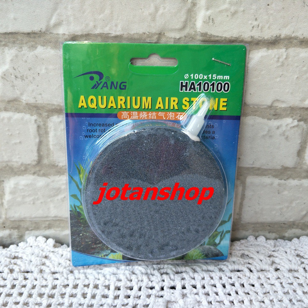 AIRSTONE AIR STONE 10cm BATU GELEMBUNG AERATOR BULAT PIPIH 10 CM 15 MM