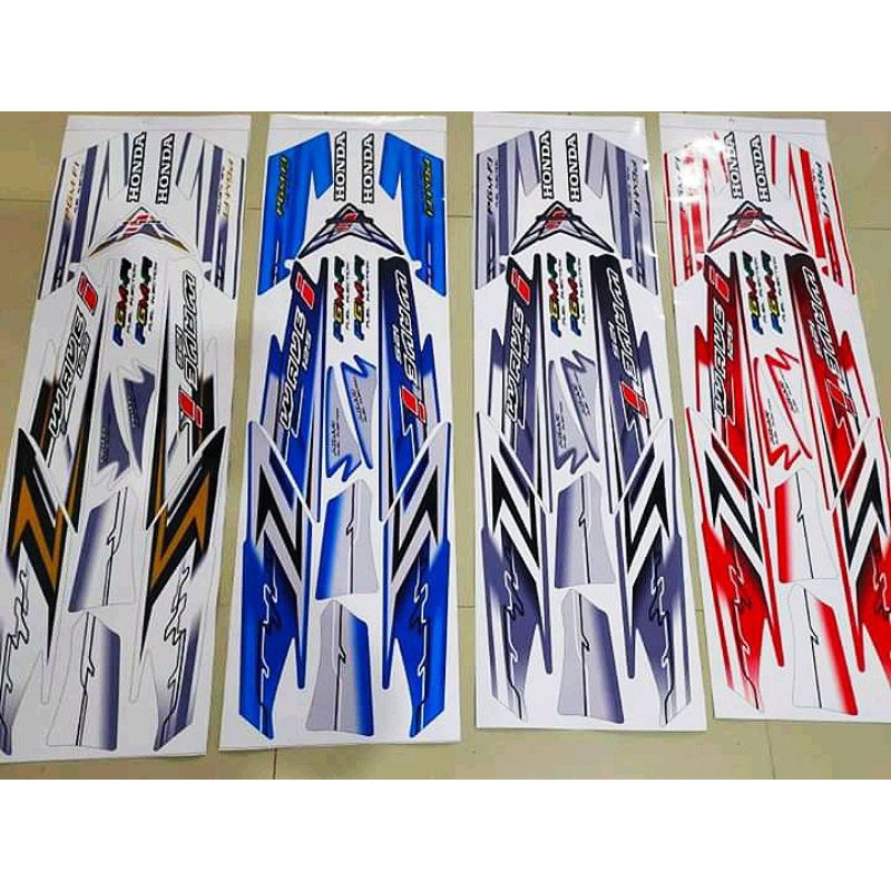 Sticker Stiker wave125 i Thailand / stiriping wave125 Thailand