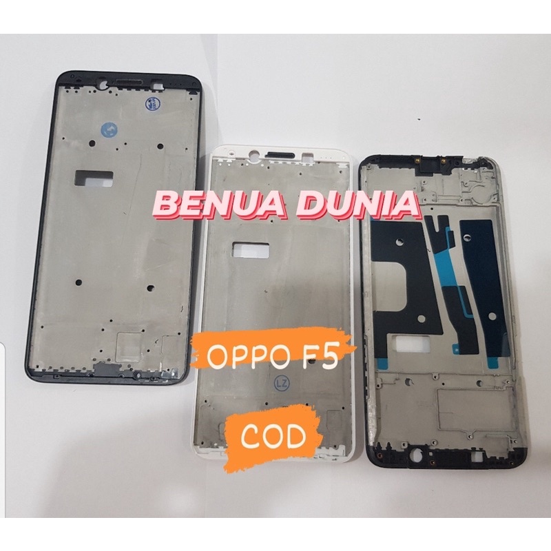 FRAME OPPO F5 - TULANG HP FRAME OPPO F5 BLACK DAN WHITE - BENUA DUNIA