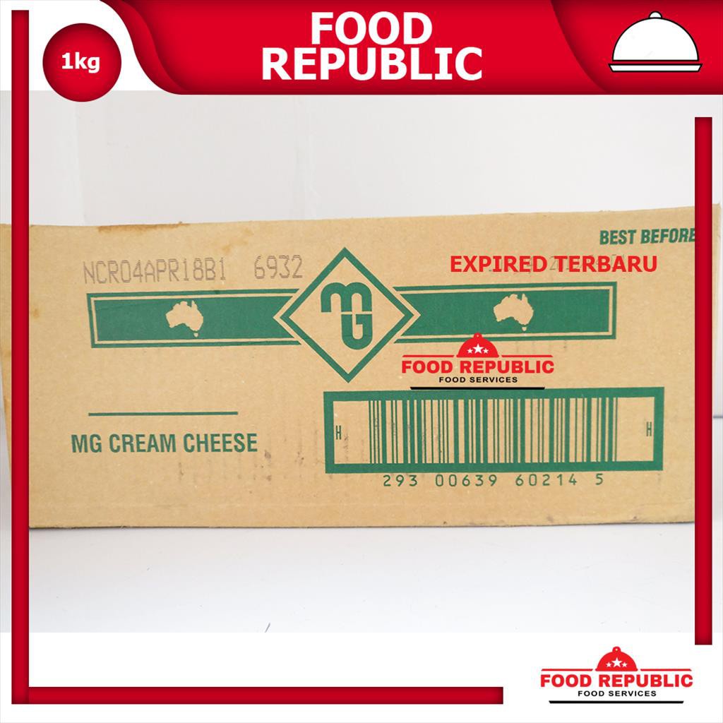 CREAM CHEESE MURRAY GOULBURN  1 KG KRIM KEJU AUSTRALIA HIGH QUALITY