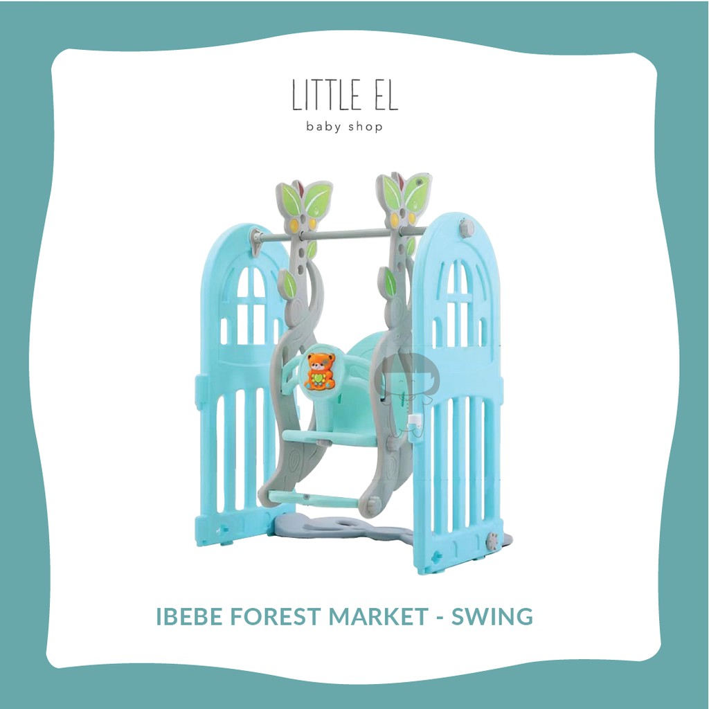 Mainan Ayunan Anak - Swing IBEBE - Forest Swing Ibebe - PLAYROOM PLAYFENCE