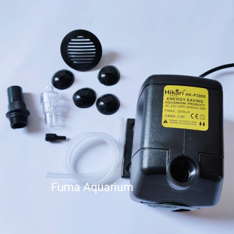 HIKARI 3900 POMPA KOLAM AQUARIUM AQUASCAPE HIDROPONIK HIKARI HK-P 3900 Power Head Submersible Pump Low Watt