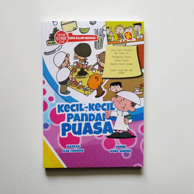 

Komik Kecil-Kecil Pandai Puasa. KAU