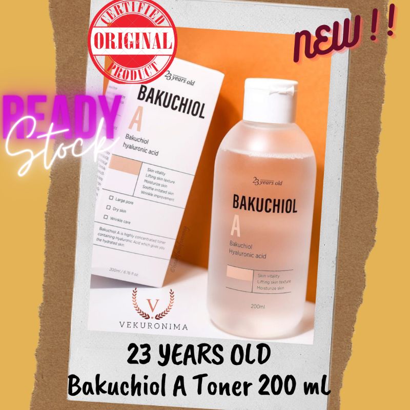 23 Years Old Bakuchiol A Toner 200ml / 23Years Old Bakuchiol A Toner