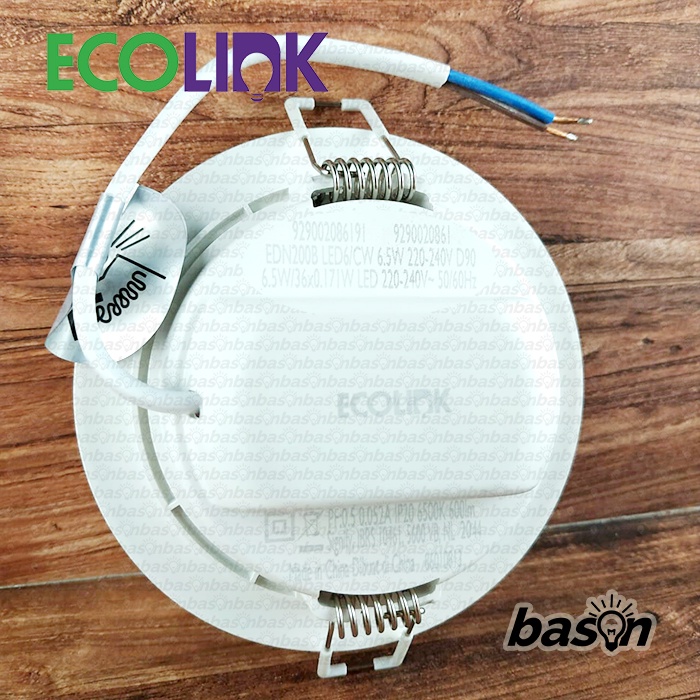 ECOLINK EDN200B 6.5W LED6 D90 3.5 inch - Lampu Downlight LED