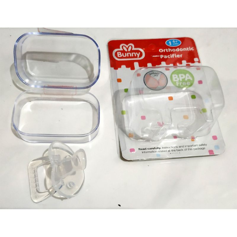 LUSTY BUNNY KOMPENG ORTHODONTIC PACIFIER