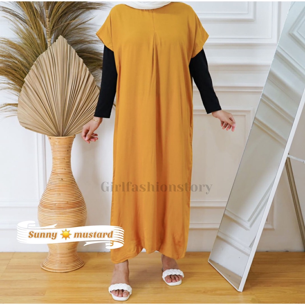 GFS KAMILA HOMEY DRESS DASTER RAYON DIAMOND