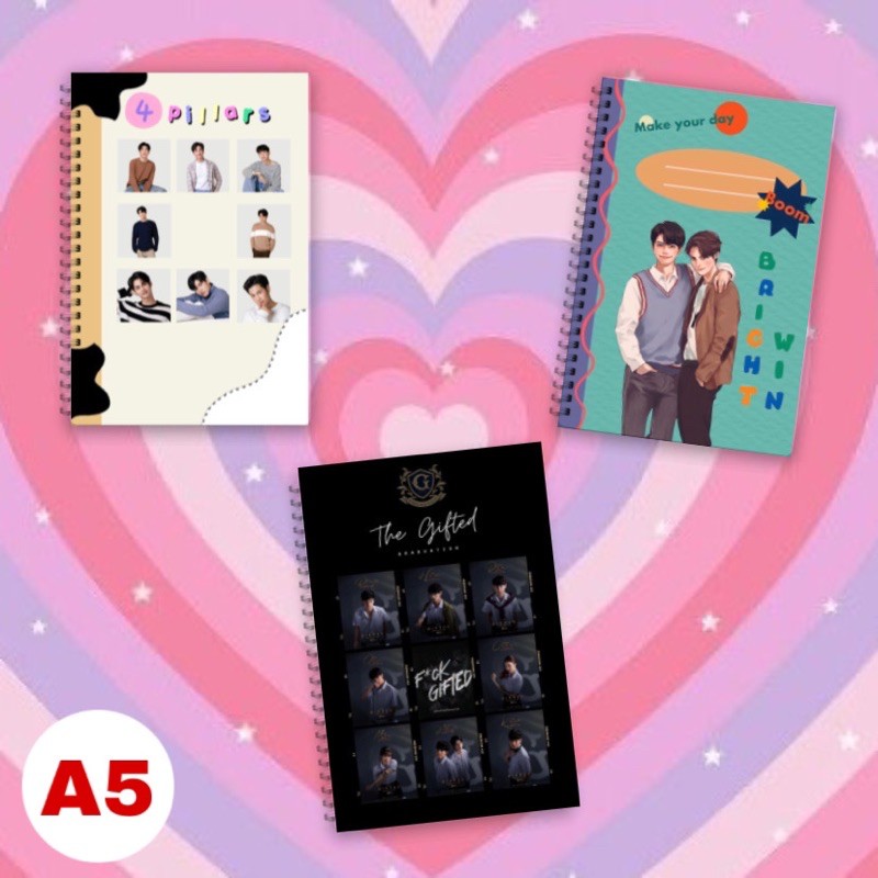 [RESTOCK] THAI ACTOR NOTEBOOK A5
