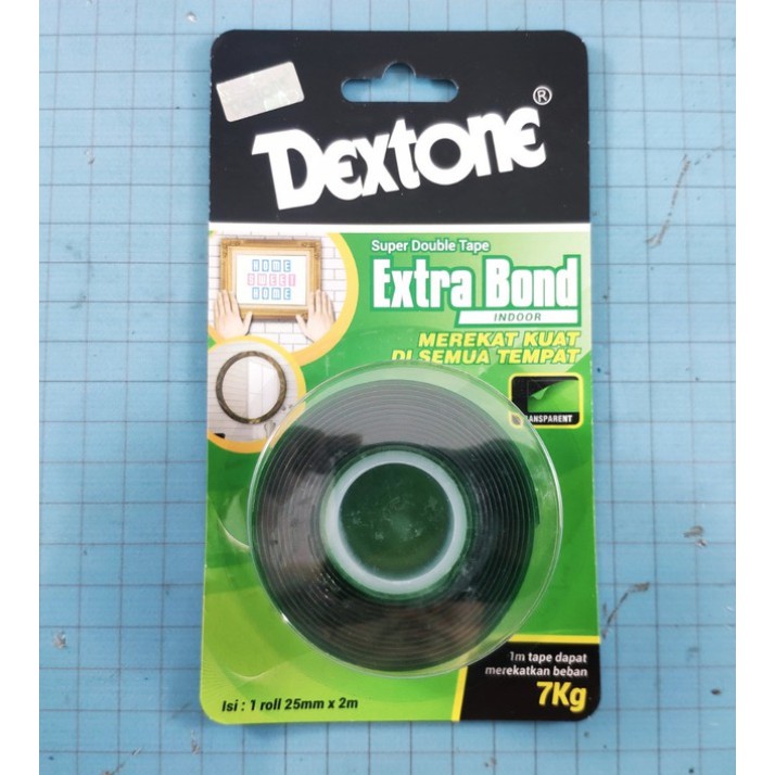 

DEXTONE EXTRA BOND DOUBLE TAPE 25MM INDOOR