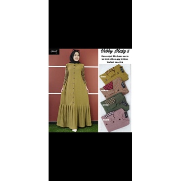 Gamis Vebby maxy by Valent