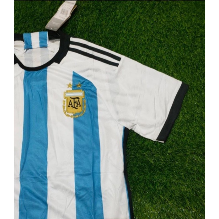 Jersey Argentina Home 2022 Grade Ori Import Baju Sepak Bola Pria