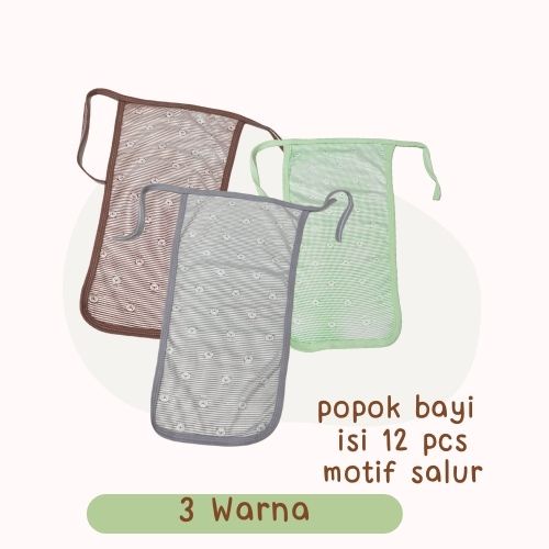 Isi 12 PCS 6 PCS Popok Bayi Baru Lahir Popok Kain Cuci Ulang Newborn Baby and Kids