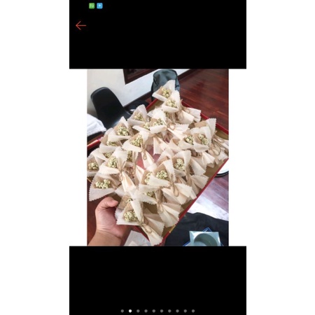 Bucket edelweis mini,buket mini,buket bunga mini,Buket bunga mini rustic edelweis