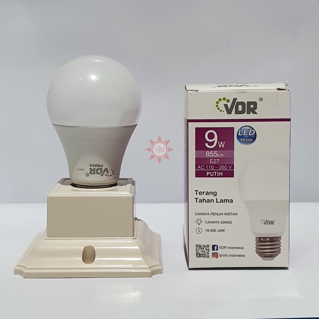 Lampu LED 9 Watt VDR Prima