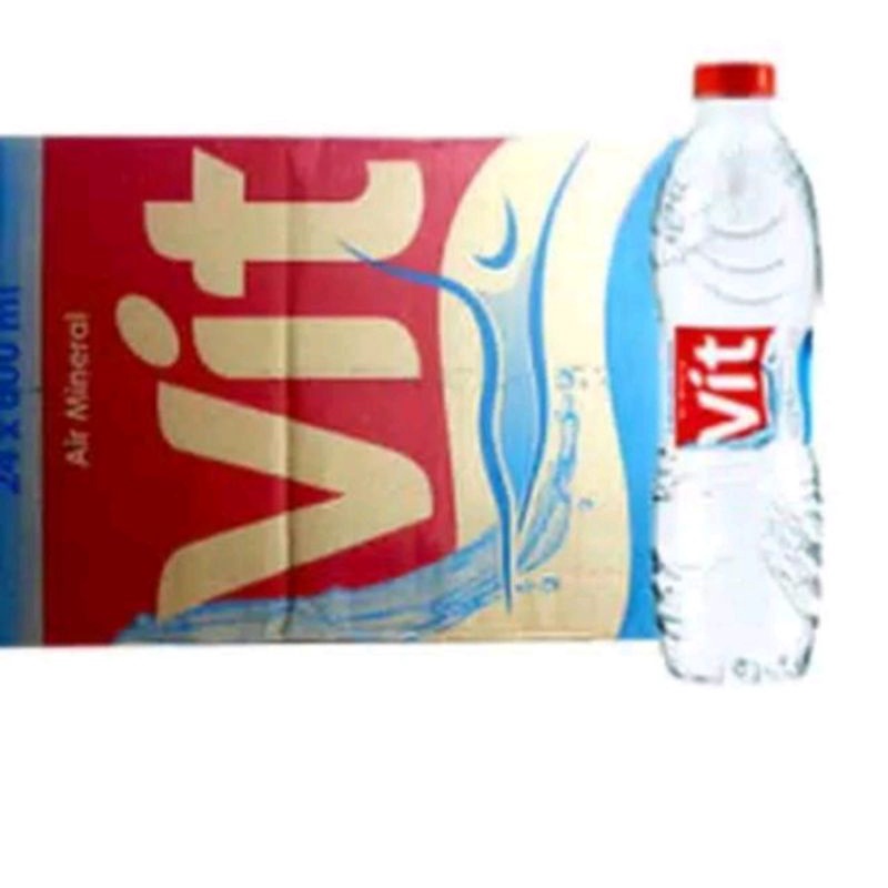 

Vit air mineral 550ml isi 24 botol