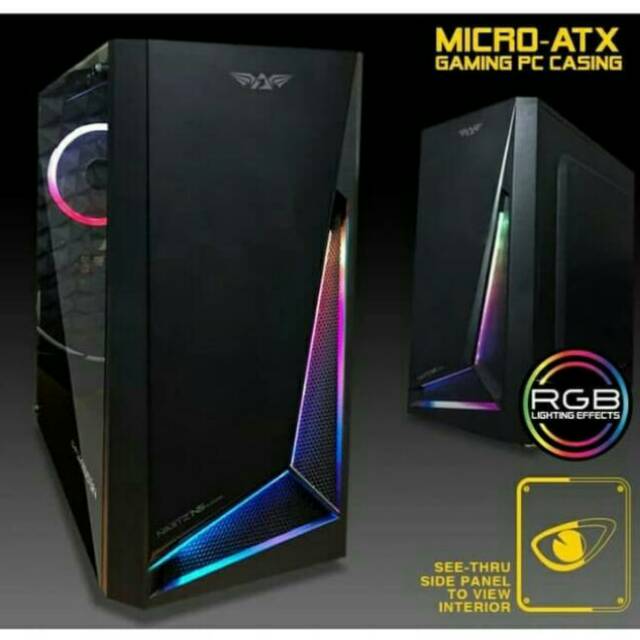 NEW pc core i7 lengkap led 19inch gaming editing