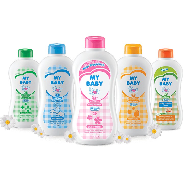 MY BABY Powder - 100gr | Bedak MY BABY