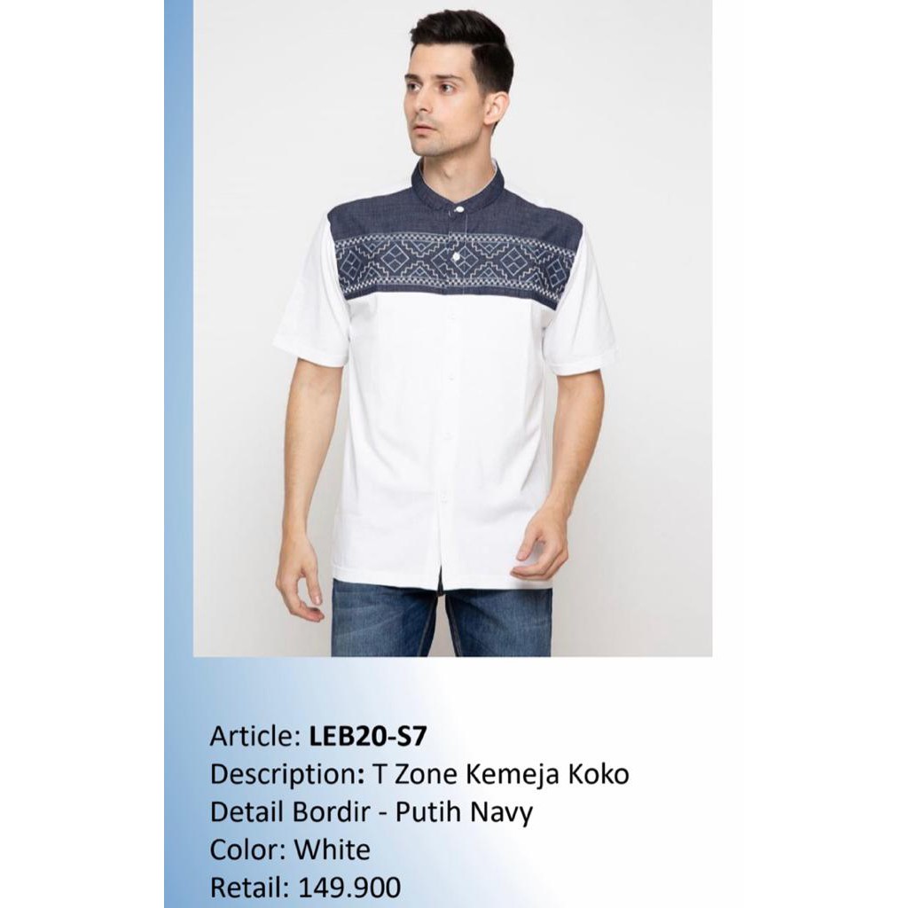 Baju Koko T-Zone Original Matahari