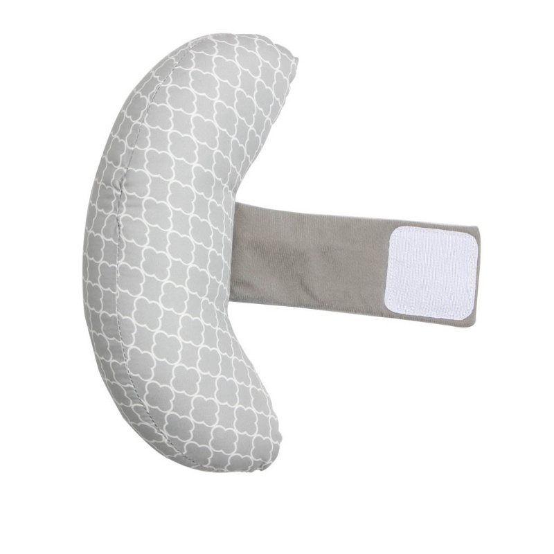 Mary Bantal Leher / Kepala 2 In 1 Adjustable Motif Kotak-Kotak / Bintang Untuk Bayi / Travel