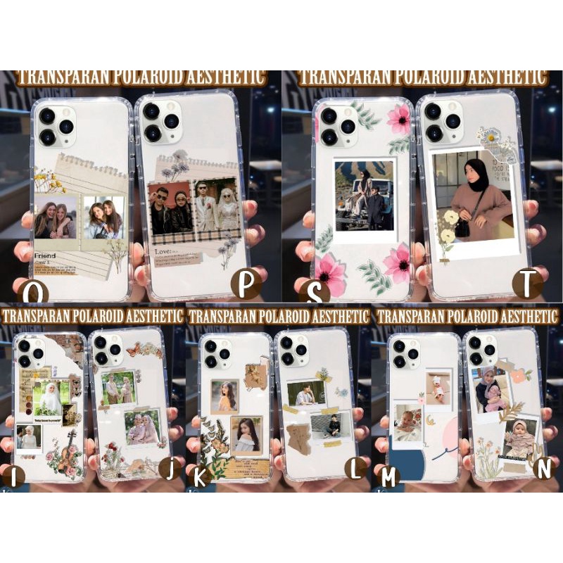 SOFTCASE ANTICRACK CLEAR TRANSPARAN AESTHETIC ESTETIK ALL TYPE HP