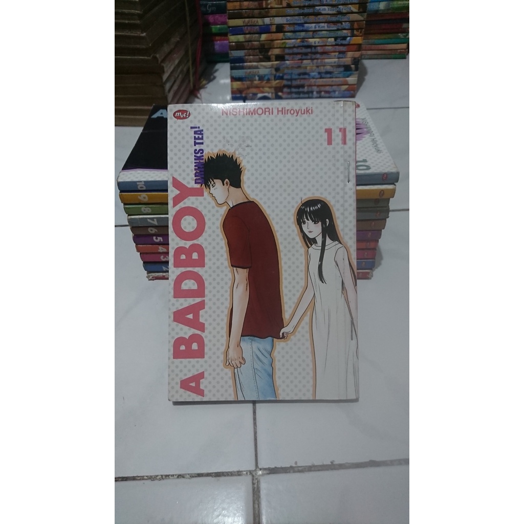Komik A Badboy Drinks Tea 1-11 tamat - Nishimori Hiroyuki
