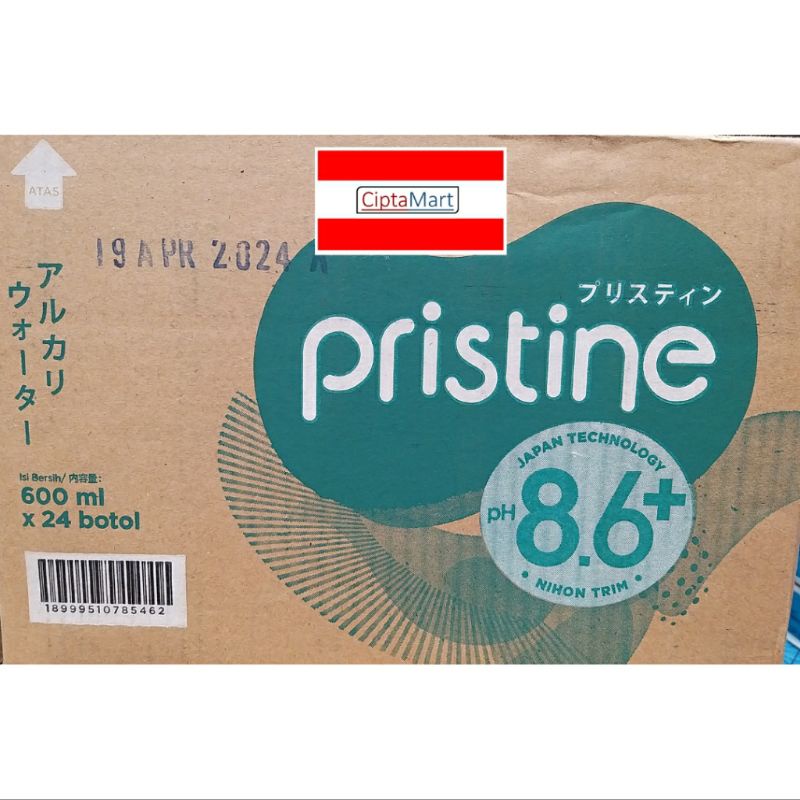 Pristine 600ml x 24pcs ( 1 dus )