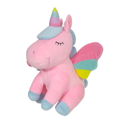 Boneka Unicorn Jumbo Istana Boneka Sit Unicorn Rainbow