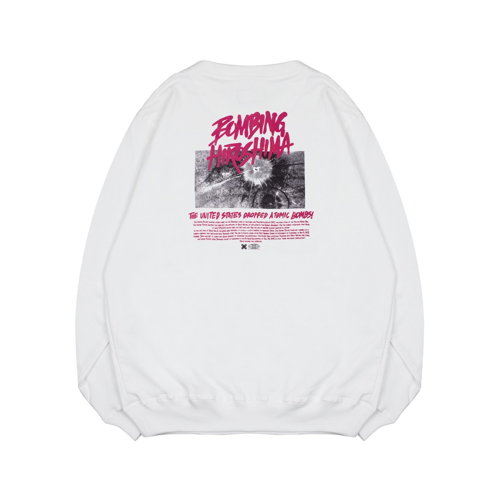 (COD) Bombing White  Crewneck - Unisex
