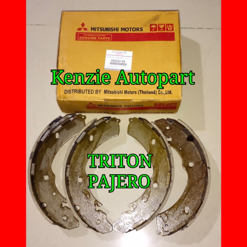 BRAKE SHOE KAMPAS REM BELAKANG MITSUBISHI TRITON PAJERO SPORT