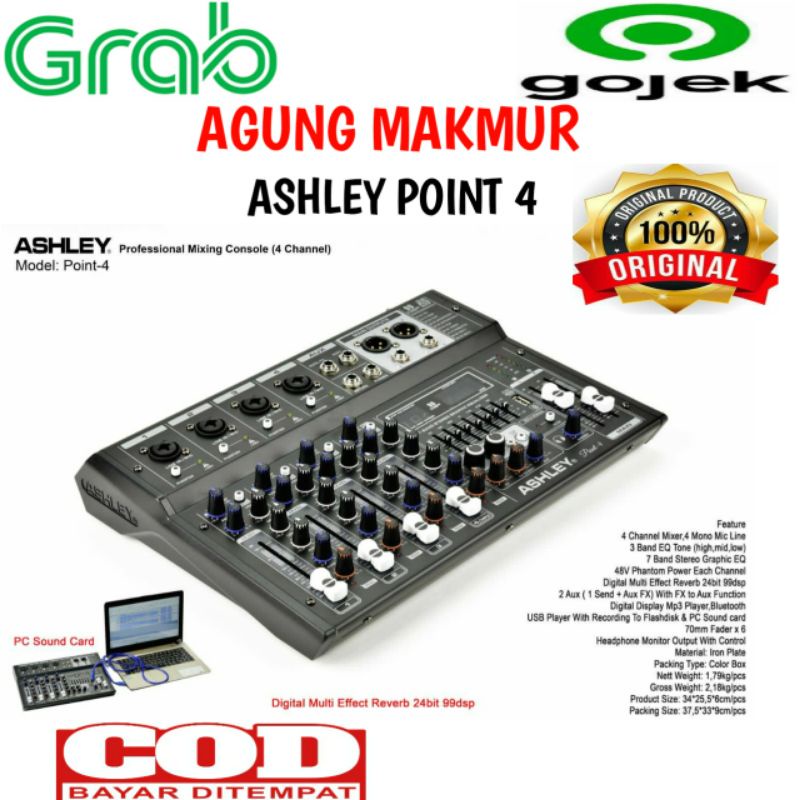 Mixer Ashley Point 4 Original Ashley Point4