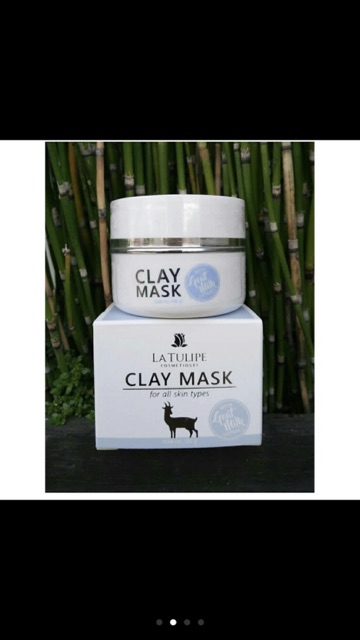 La tulipe clay mask