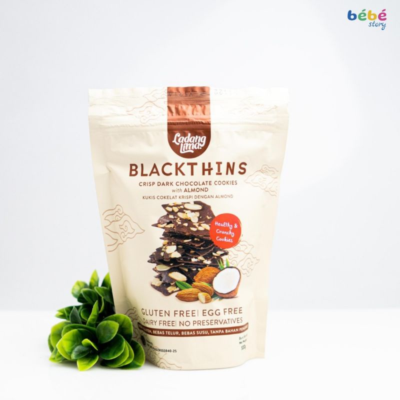 

LADANG LIMA - BLACKTHINS / Cemilan Almond Sehat 100GR