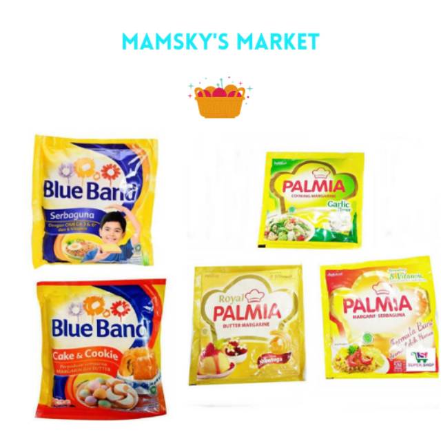 

BLUEBAND SERBA GUNA, BLUEBAND CAKE & COOKIES, ROYAL PALMIA, PALMIA GARLIC, PALMIA MARGARIN