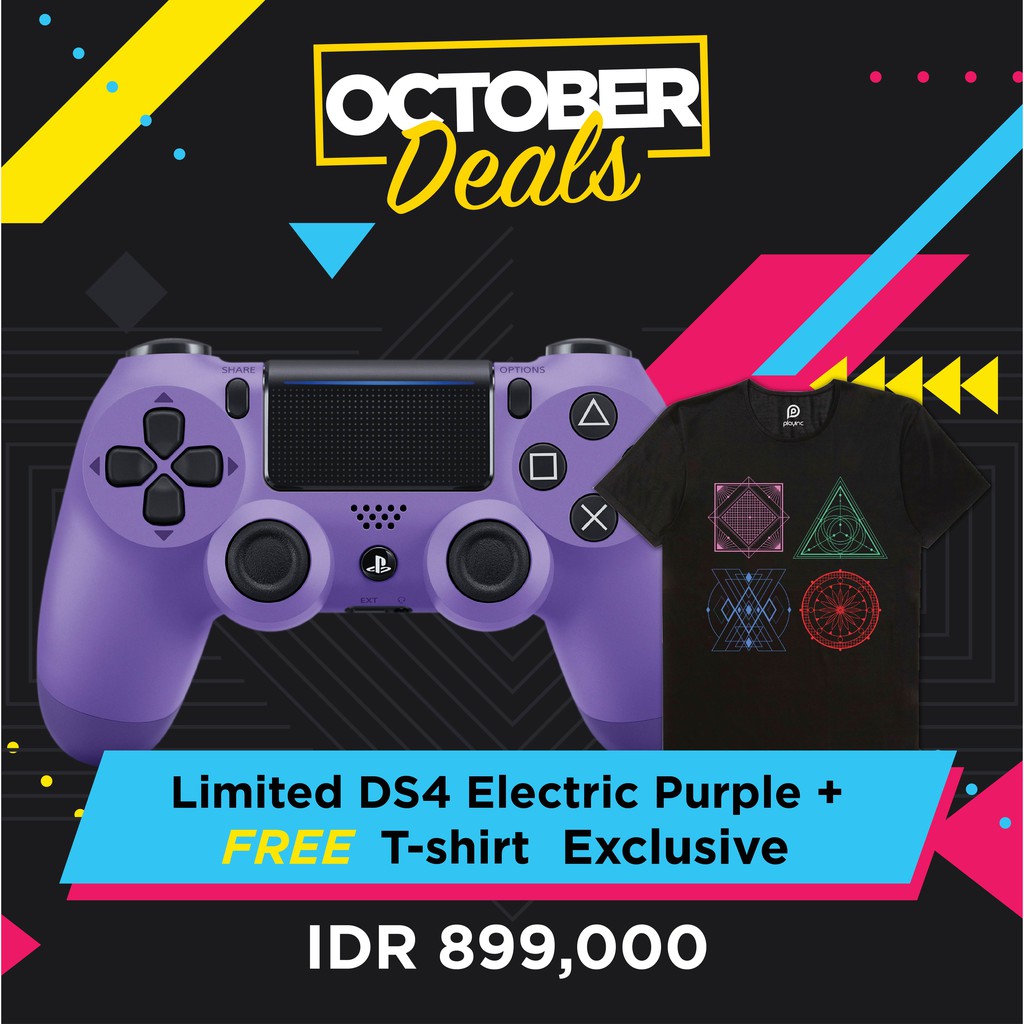 dualshock 4 electric purple