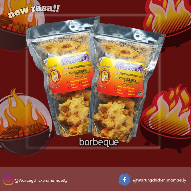 

Kulit Ayam Crispy BARBEQUE