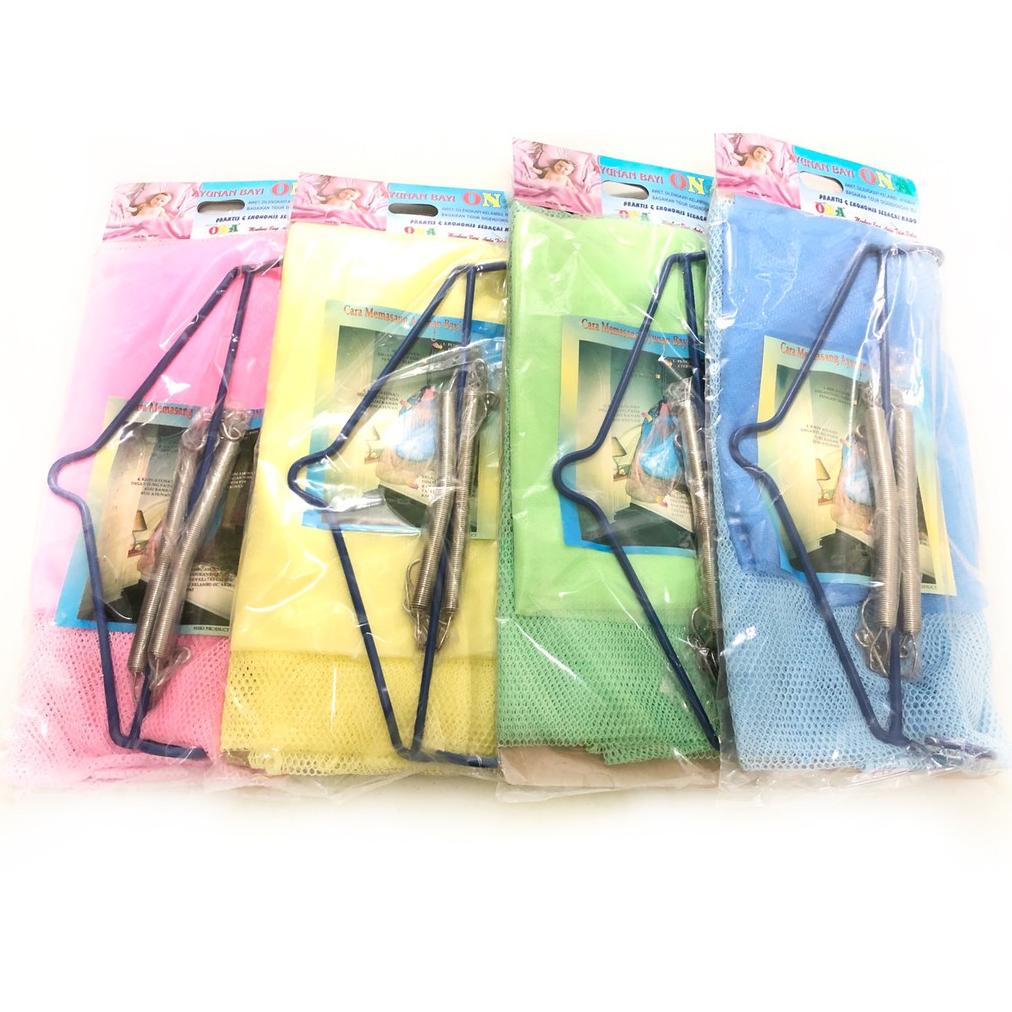 Ayunan Per Bayi Ona Kelambu Kain - Gantungan Bayi - Gantungan Tidur / Kelambu Gantung Bayi . , ..