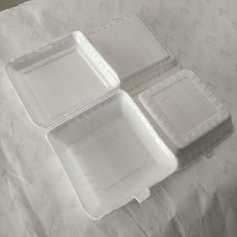 Foam Styrofoam Nasi Makanan Polos LUX L03 (Gosend/Grab Only)