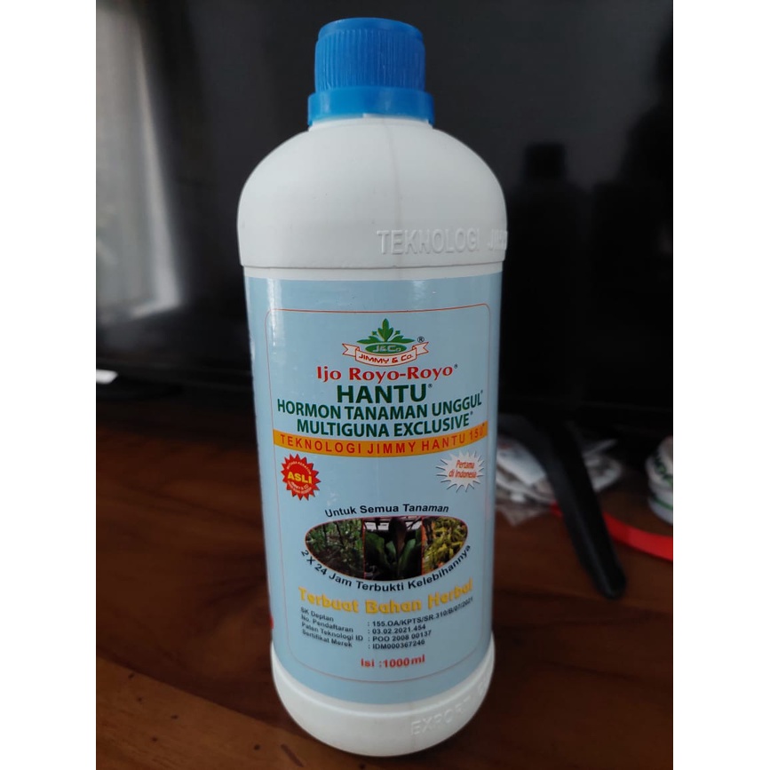 Jual Pupuk Organik Jimmy Hantu Multiguna Exclusive Hormon Tanaman Unggul 1000 Ml Shopee Indonesia 