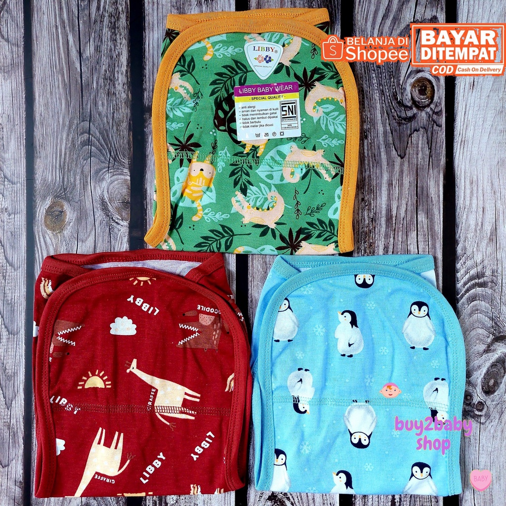 Libby Baby Popok bayi model tali all varian series 0-3 Bulan isi 3 PCS