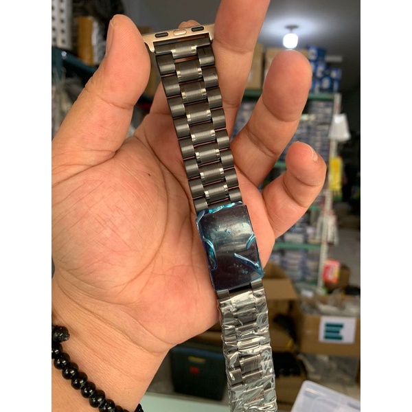 Strap Tali rante apple watch iwatch hitam 42/44 mm