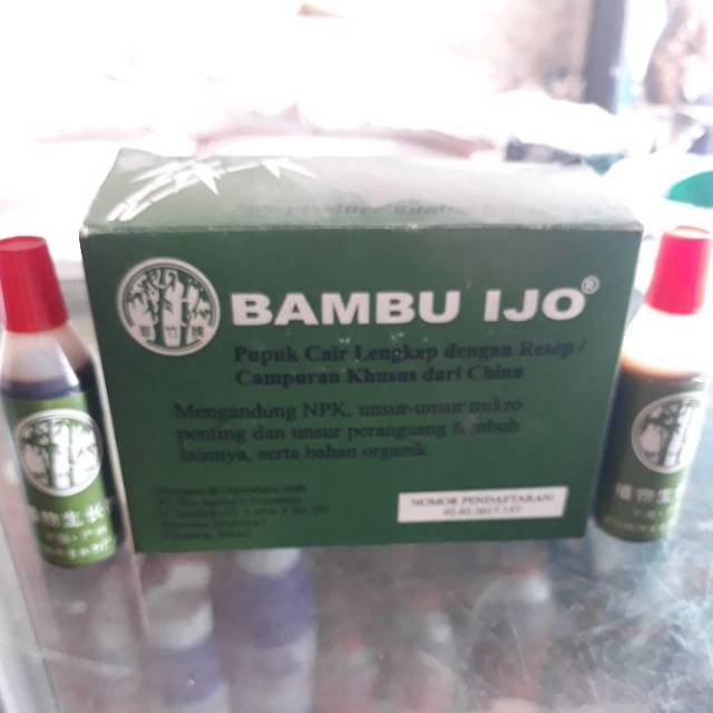 Bambu ijo (pupuk cair organik)
