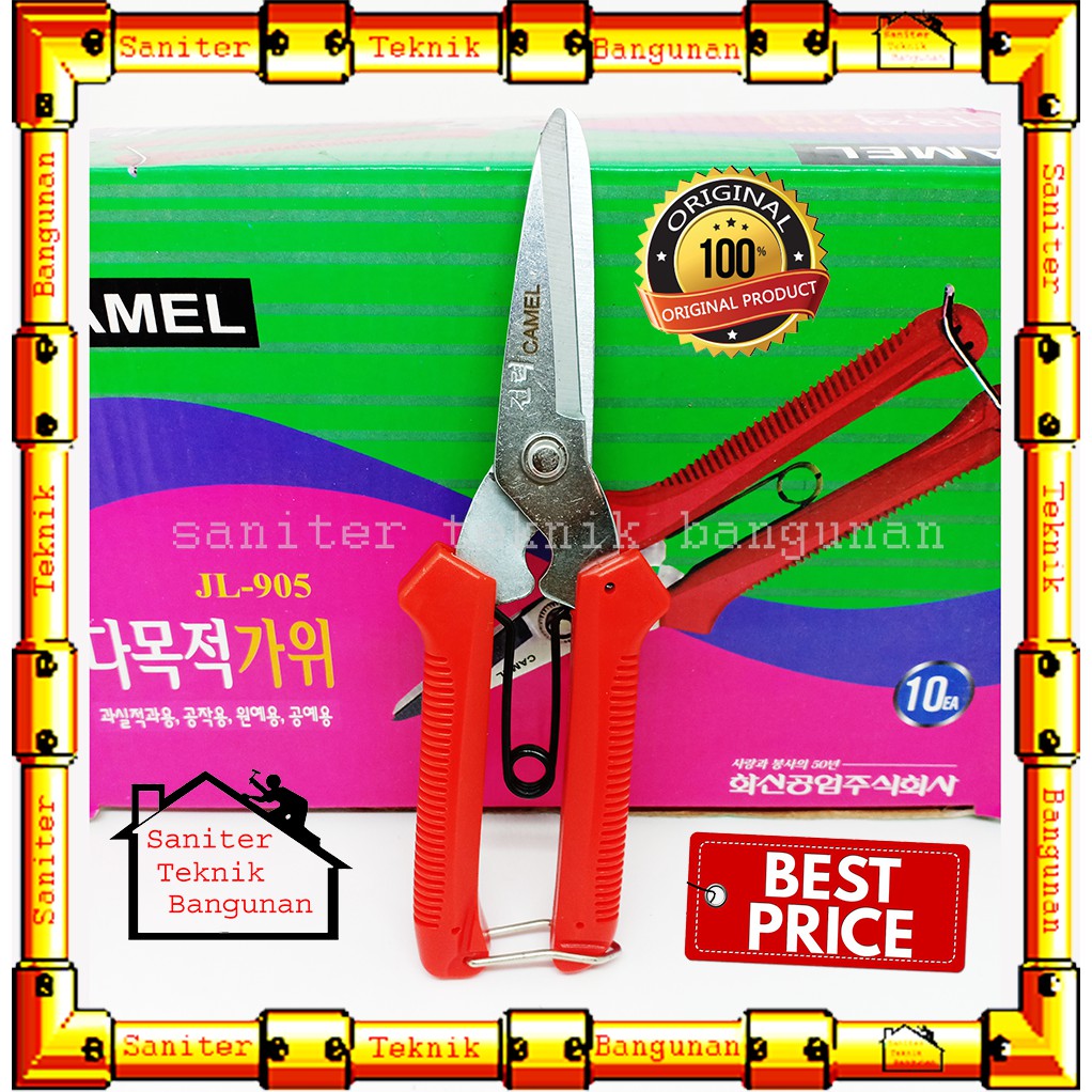 GUNTING KOREA CAMEL-GUNTING DAHAN-GUNTING SENG SERBAGUNA JL-905