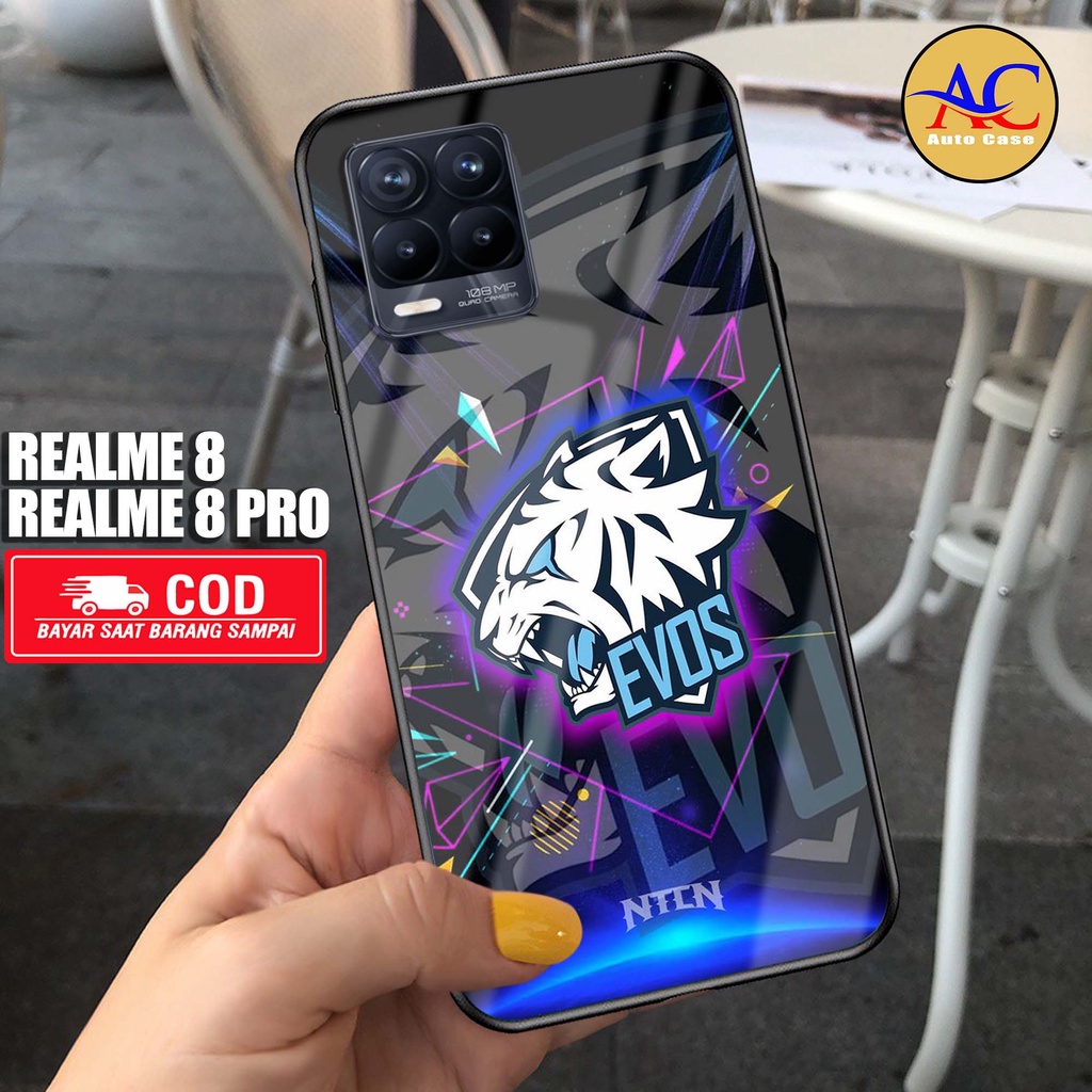 Case Hp Softcase Glossy REALME 8 REALME 8 PRO EVOS Casing Silikon Handphone Pelindung Kamera