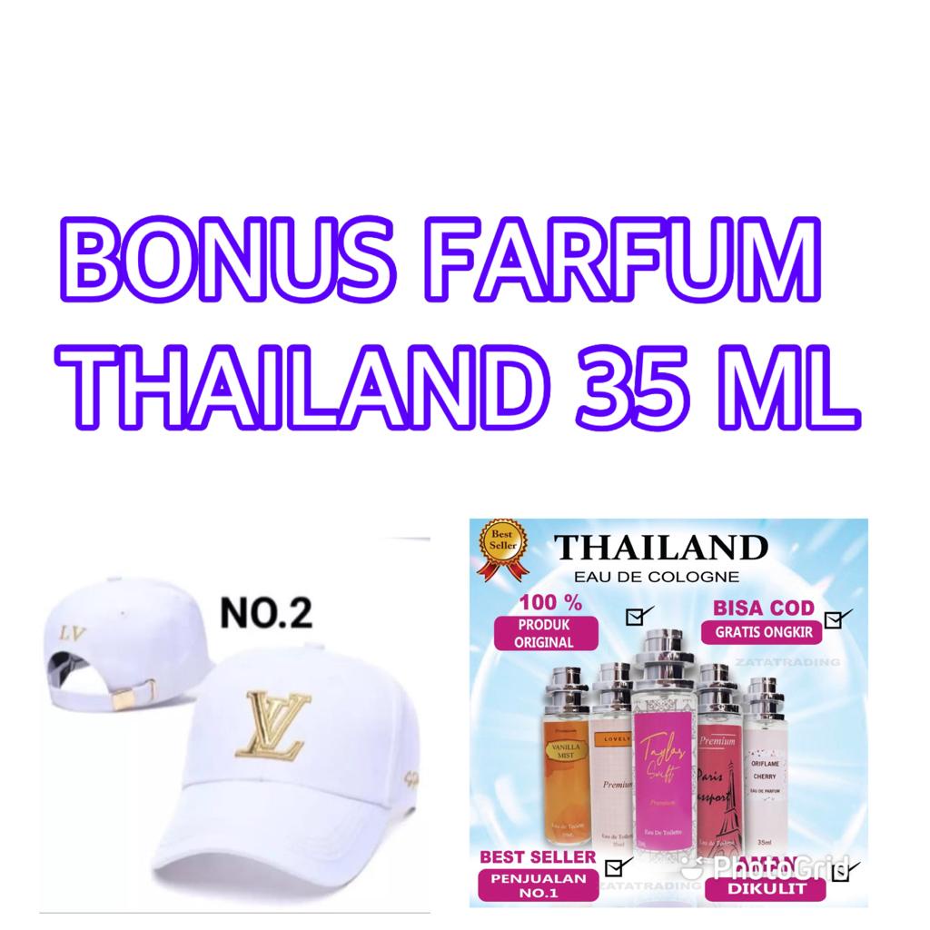 COD BONUS FARFUM 35 ML//Topi Baseball LV Import Pria Wanita Katun Terbaru Termurah COD