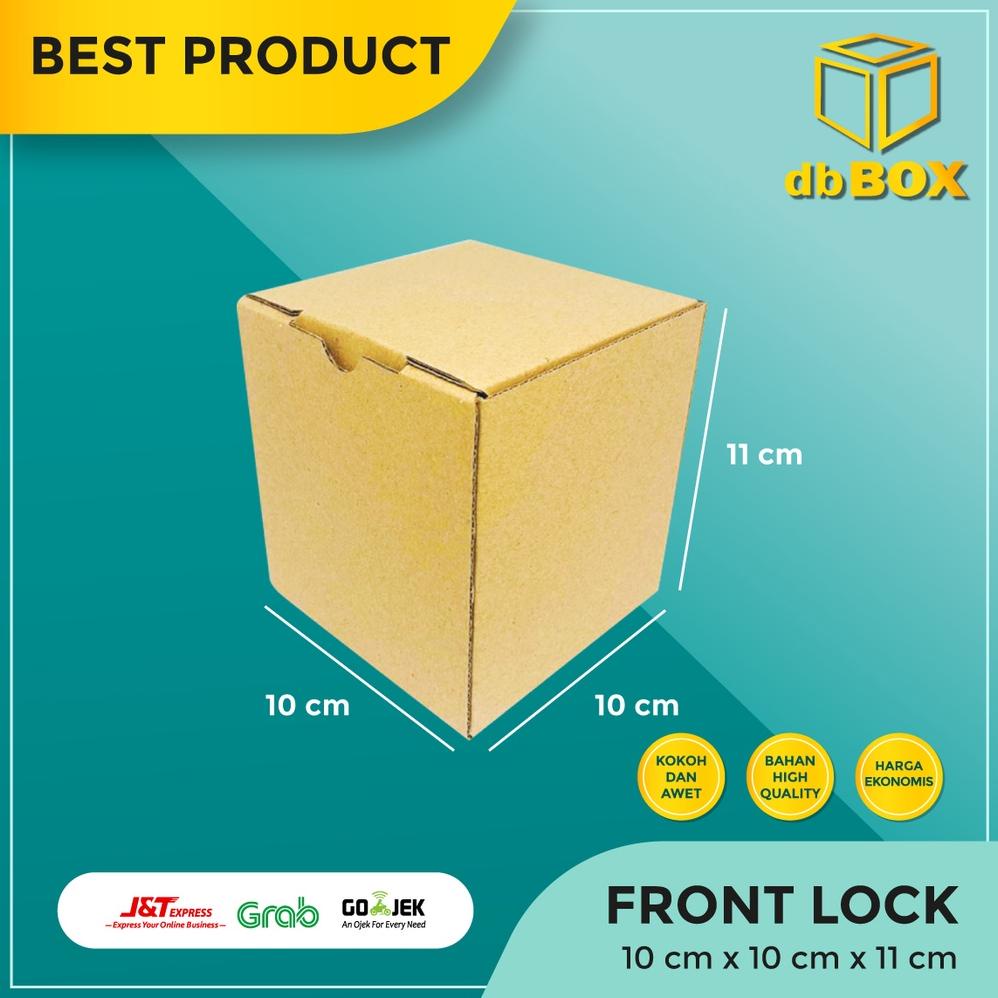 

(10Pcs) Kardus 10X10X11 Cm....Die Cut Kotak Aksesoris-Dll Model Box Pizza