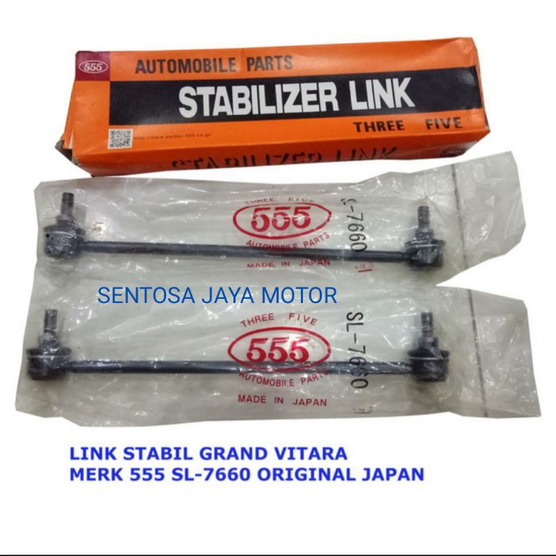 LINK STABIL STABILIZER LINK TIE ROD STABIL SUZUKI GRAND VITARA 555 JAPAN ORIGINAL HARGA 1SET