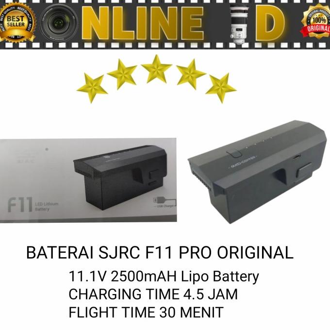 Baterai SJRC F11 PRO / Battery drome SJRC F11 Pro / Baterai Drone SJRC