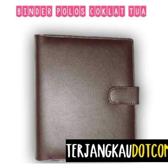 

BISA COD BINDER POLOS KULIT COKLAT 20 RING A5 PROMOKode 1095