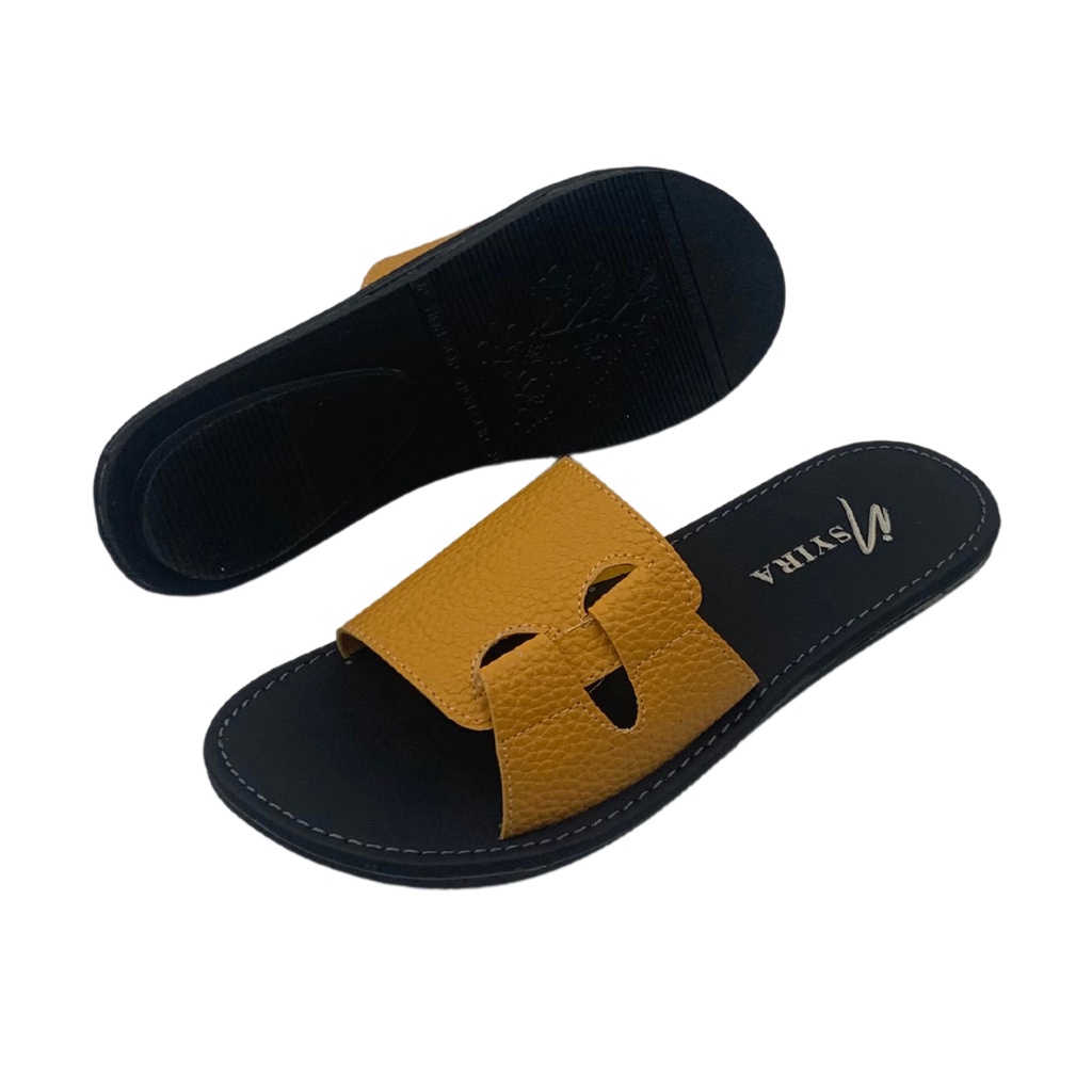 Insyira - Sandal Wanita Lenora / Sandal Papirut Wanita Non Slip / Sandal Wanita Slop Sambung