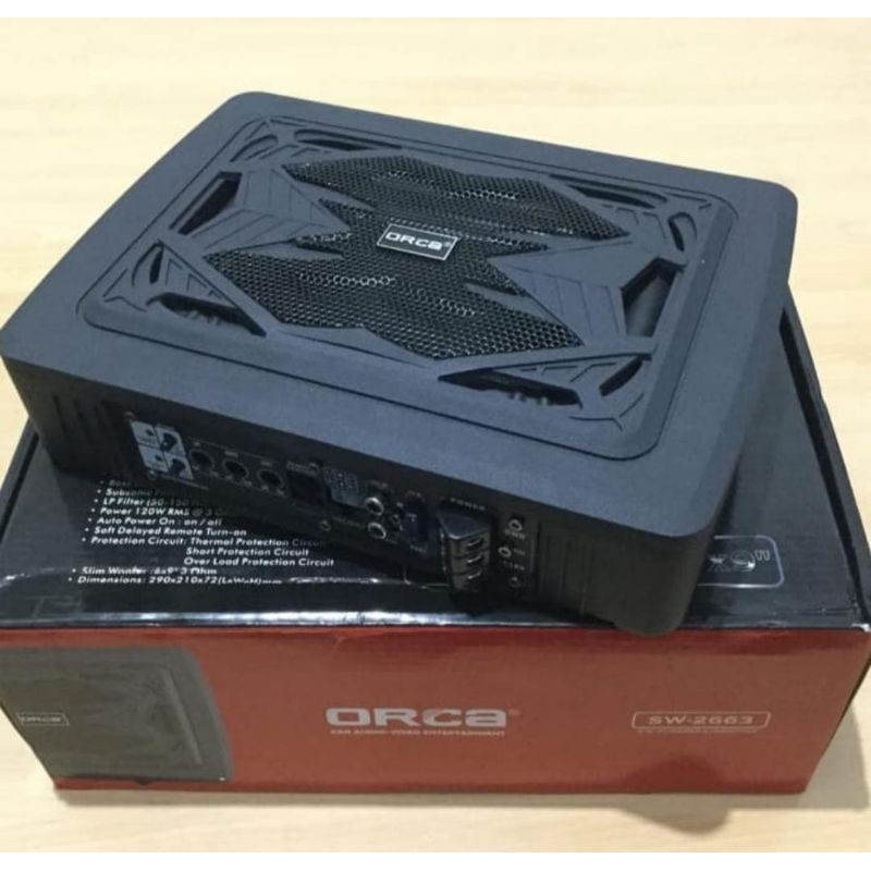 subwofer kolong 8inch orca